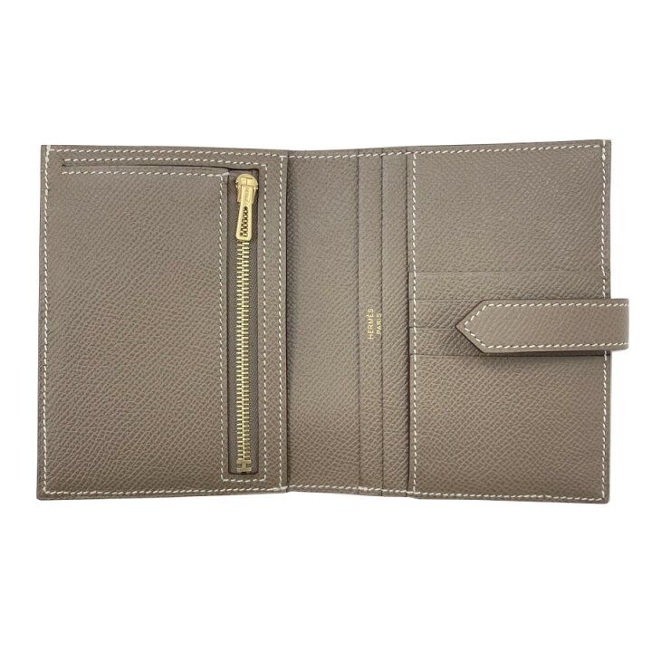 楽天市場】【新品】W刻印（2024年製造）エルメス HERMES 財布 二つ折り 