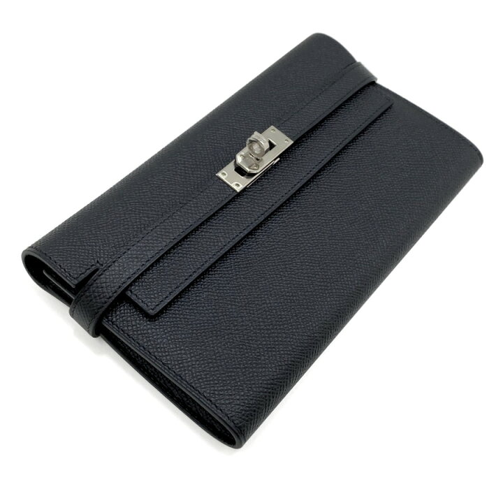 楽天市場】エルメス HERMES 長財布 フラップ ケリー クラシック 