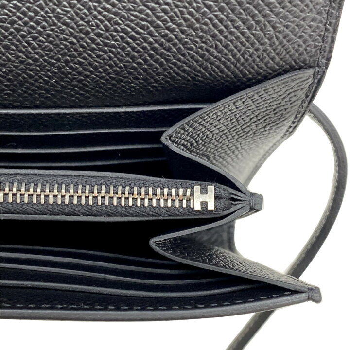 楽天市場】エルメス HERMES 長財布 フラップ ケリー クラシック 