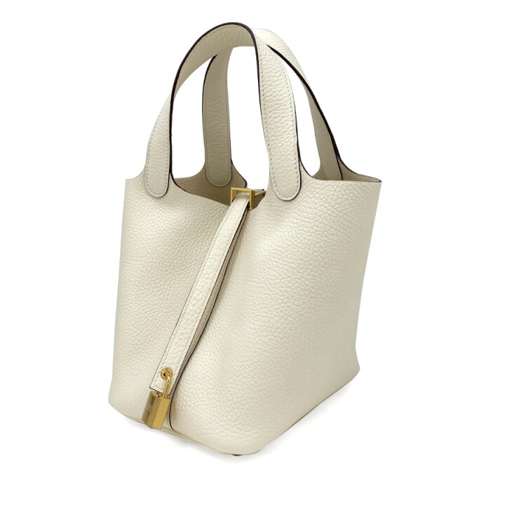 楽天市場】エルメス HERMES ピコタンロックPM トリヨンクレマンス ナタ 
