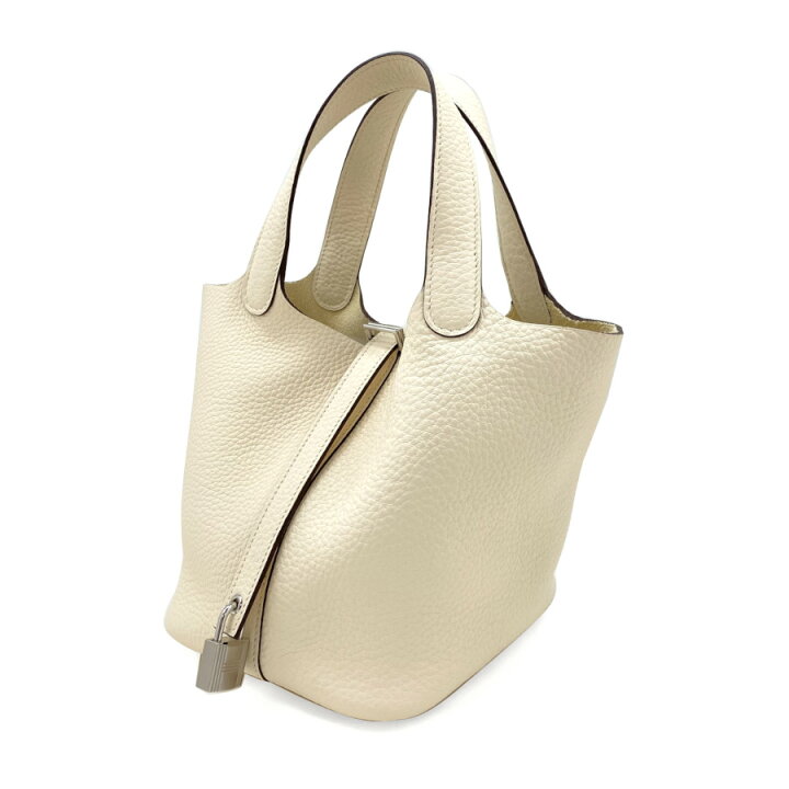 楽天市場】エルメス HERMES ピコタンロックPM トリヨンクレマンス ナタ 