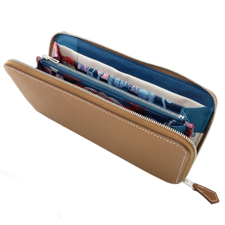 楽天市場】エルメス HERMES 長財布 ラウンドファスナー アザップ  