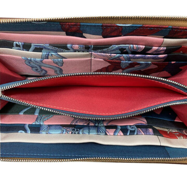 楽天市場】エルメス HERMES 長財布 ラウンドファスナー アザップ  
