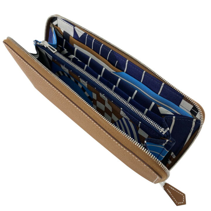 楽天市場】エルメス HERMES 長財布 ラウンドファスナー アザップ  