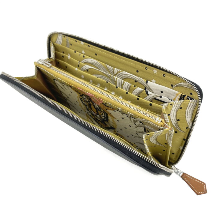 楽天市場】エルメス HERMES 長財布 ラウンドファスナー アザップ  