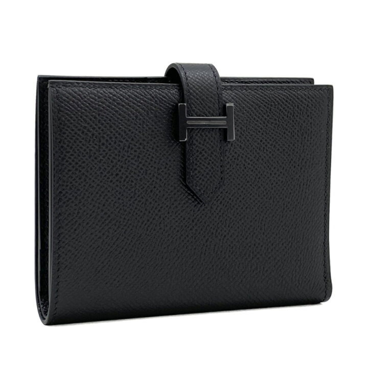 楽天市場】☆U刻印 2022年製造☆ エルメス HERMES 財布 二つ折り ミニ 