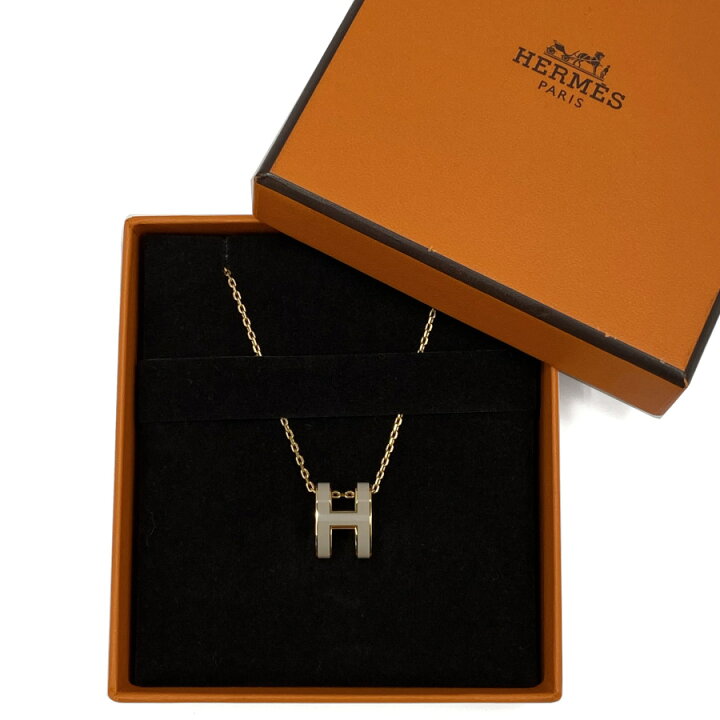 楽天市場】エルメス HERMES ネックレス ゴールド マロングラッセ 
