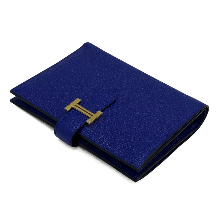 楽天市場】☆2022年製 U刻印☆ エルメス HERMES 財布 二つ折り ミニ  