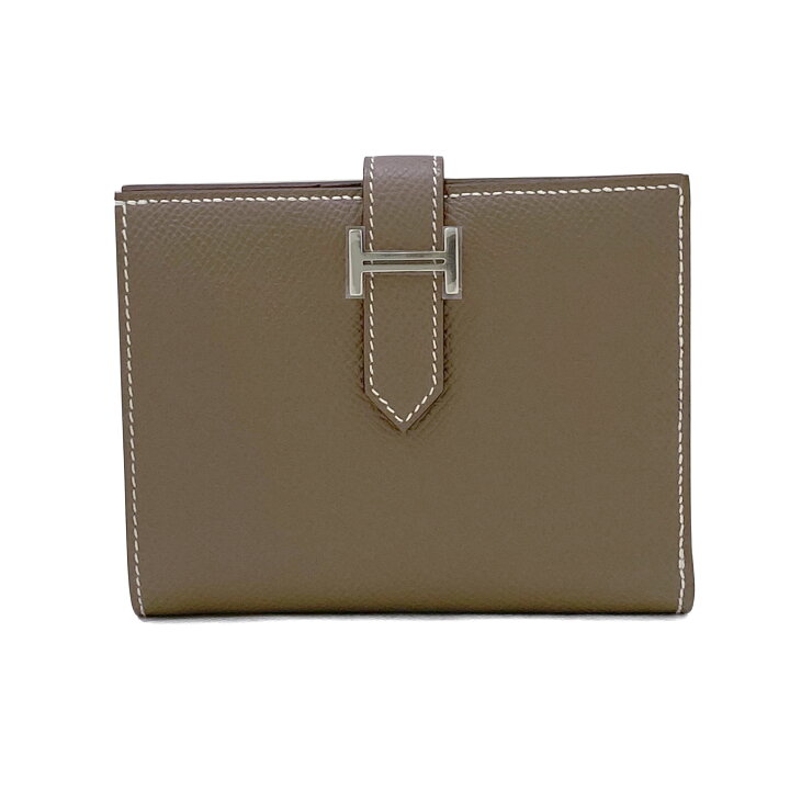 楽天市場】【新品】エルメス HERMES ベアンコンパクト 二つ折り財布  