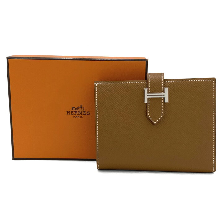 楽天市場】☆2023年製 B刻印☆ エルメス HERMES 財布 二つ折り ミニ  