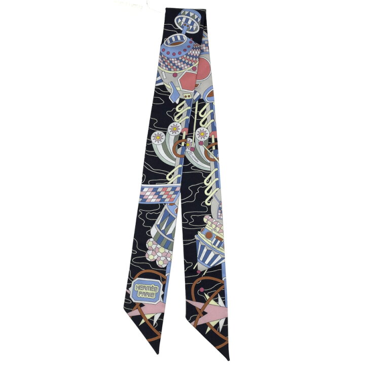 楽天市場】エルメス HERMES Scarf Odyssey twilly オデッセイ ツイリー 