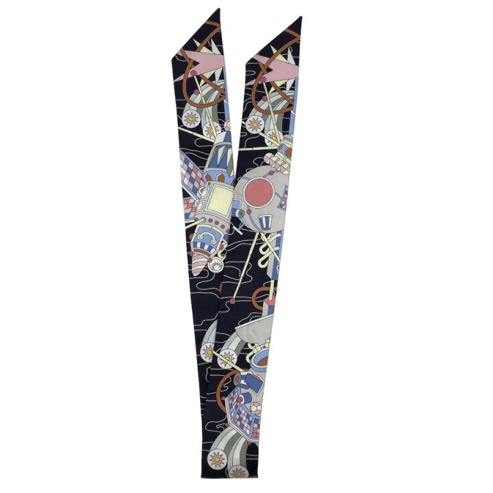 楽天市場】エルメス HERMES Scarf Odyssey twilly オデッセイ ツイリー 