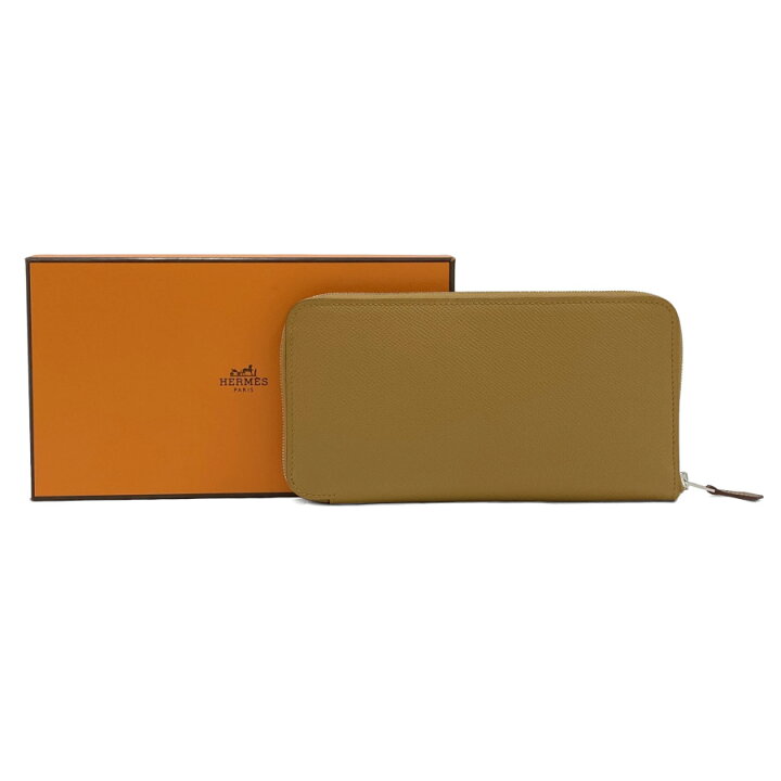 楽天市場】エルメス HERMES 長財布 ラウンドファスナー アザップ 