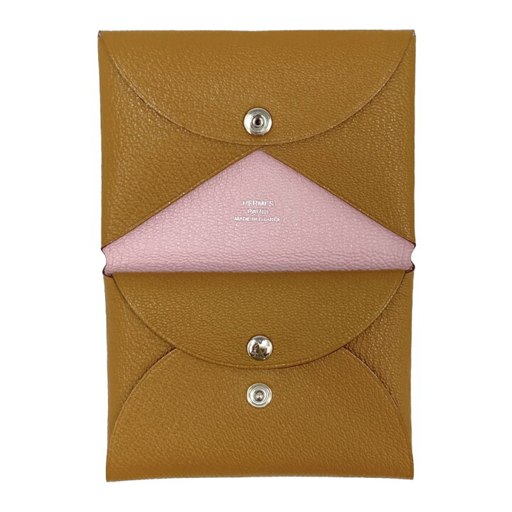 楽天市場】エルメス HERMES カルヴィ デュオ ヴェルソ シェーブル  