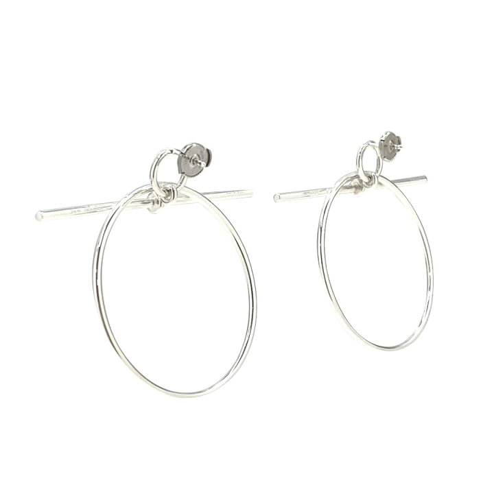 楽天市場】【新品】エルメス HERMES ピアス《 LOOP MM 》Loop earrings 