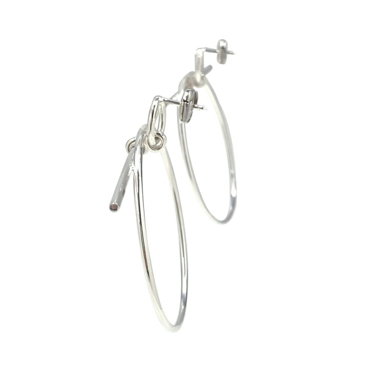 楽天市場】【新品】エルメス HERMES ピアス《 LOOP MM 》Loop earrings 