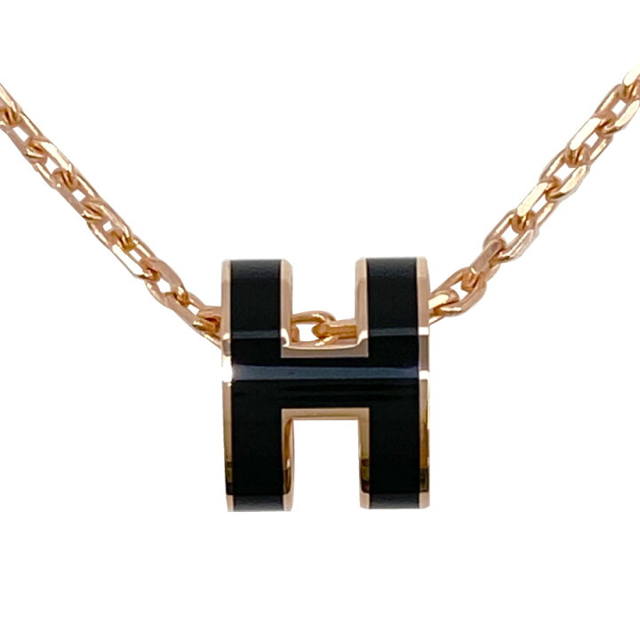 楽天市場】☆ローズゴールド金具☆エルメス HERMES ネックレス ポップ 