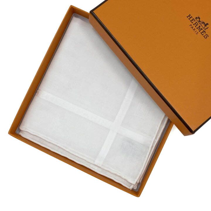 楽天市場】エルメス HERMES ハンカチーフ ハンカチ ジャカード 《 H  