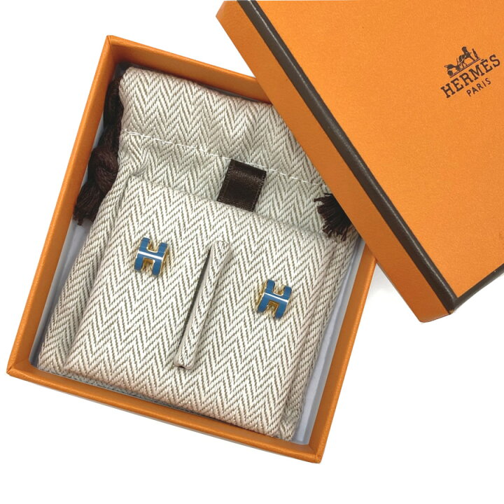 楽天市場】☆ラッピング無料☆ エルメス HERMES ピアス 《 ポップ 
