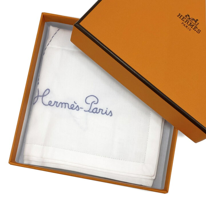 楽天市場】☆ラッピング無料☆ エルメス HERMES ハンカチーフ ハンカチ 