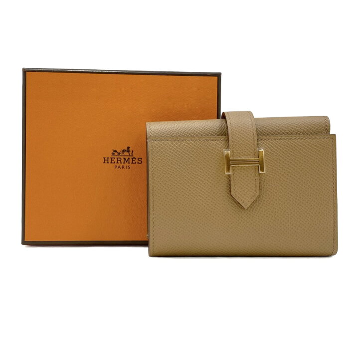 楽天市場】エルメス HERMES 財布 三つ折り ベアン コンビネ ヴェルソ H  