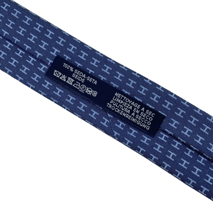 楽天市場】【ラッピング無料】 エルメス HERMES ネクタイ H織りタイ 