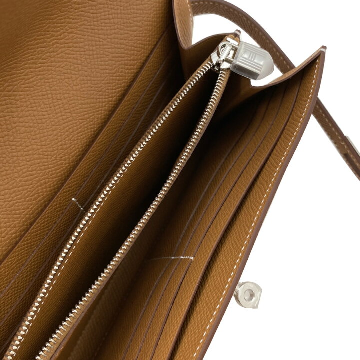 楽天市場】☆B刻印 2023年製造☆エルメス HERMES 長財布 フラップ 