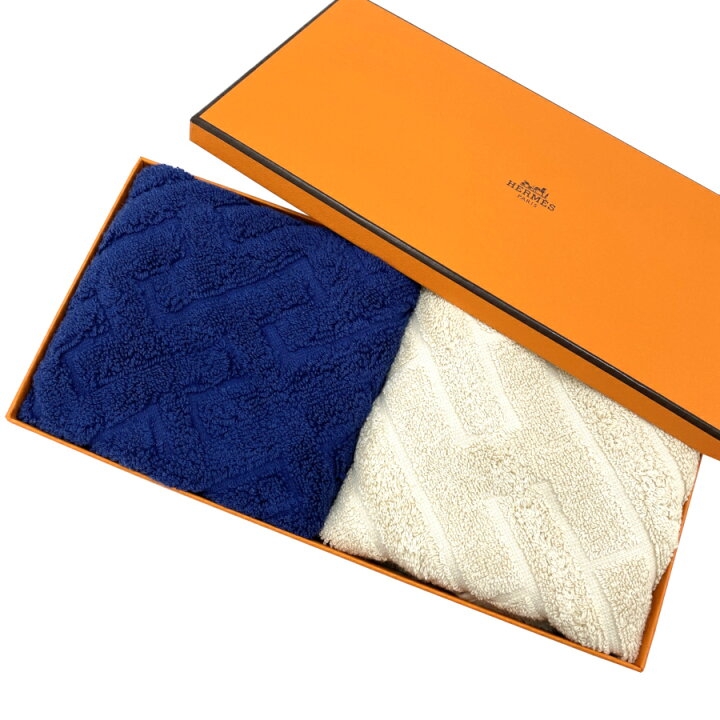 楽天市場】新品☆ラッピング無料☆ エルメス HERMES タオルセット  
