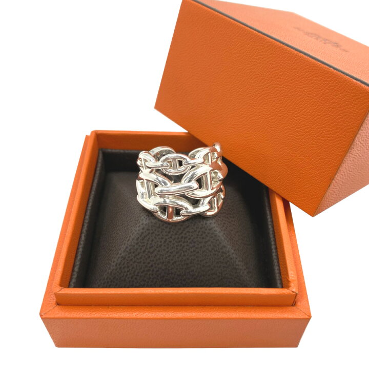 楽天市場】【新品】 エルメス HERMES リング 指輪 シェーヌダンクル  