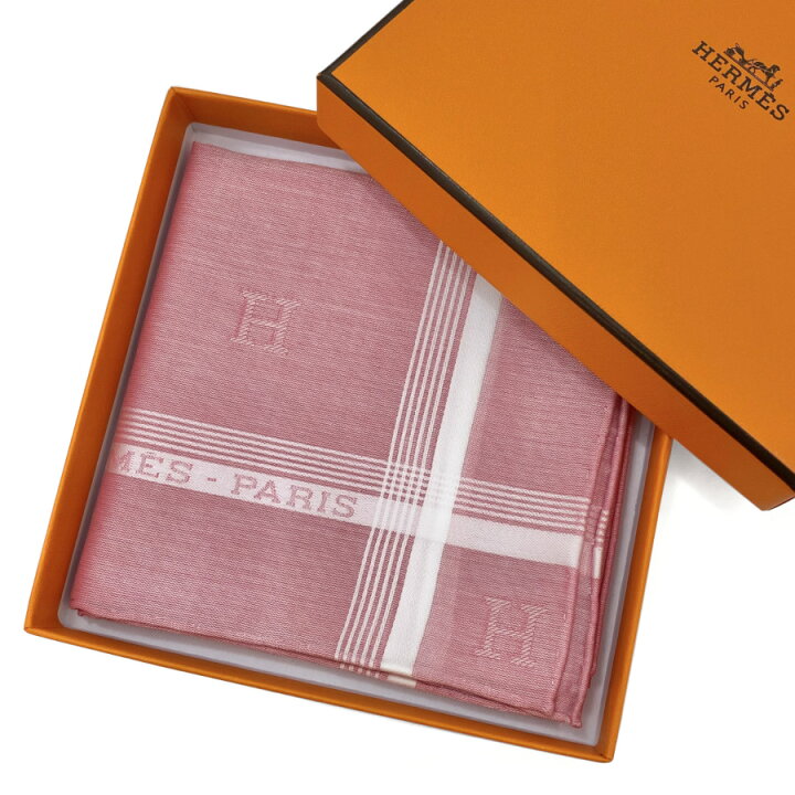 楽天市場】【新品】エルメス HERMES ハンカチーフ ハンカチ 《 H  