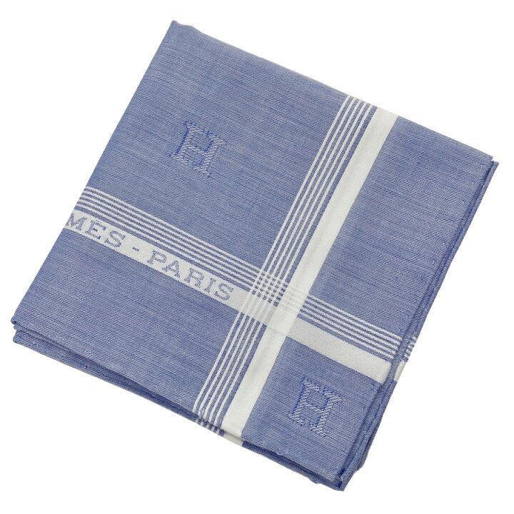 楽天市場】エルメス HERMES ハンカチーフ ハンカチ 《Hレリーフ 