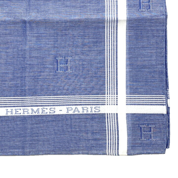 楽天市場】エルメス HERMES ハンカチーフ ハンカチ 《Hレリーフ  