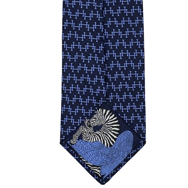 楽天市場】【新品】 エルメス HERMES ネクタイ シルクツイルタイ7cm《H 