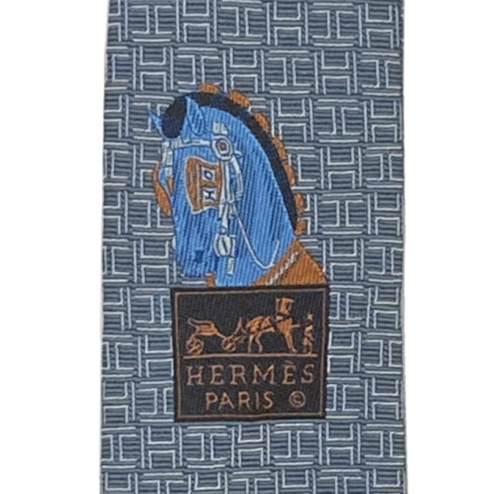 楽天市場】【ラッピング無料 新品】 エルメス HERMES ネクタイ 