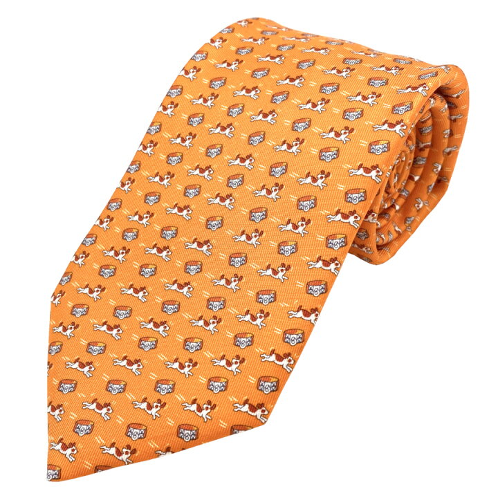 楽天市場】【新品】 エルメス HERMES ネクタイ シルクツイルタイ8cm  
