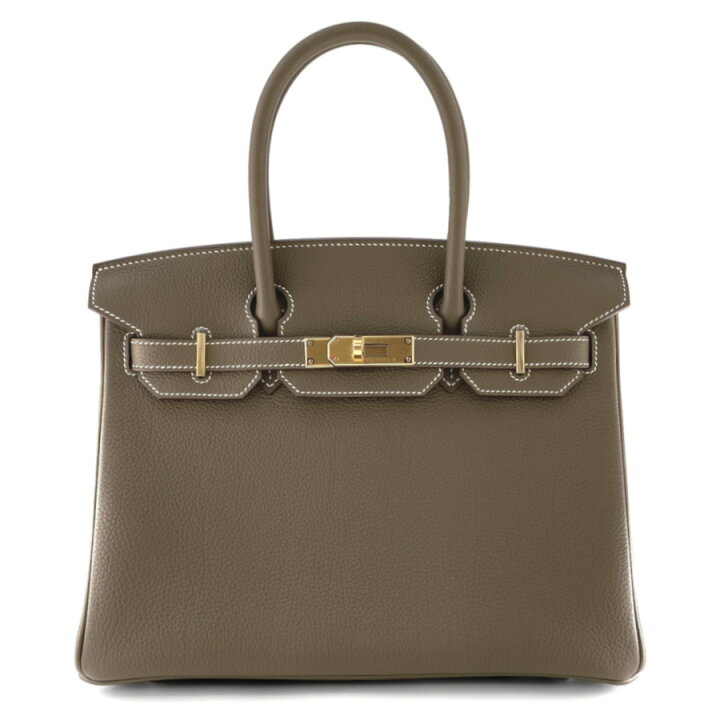 楽天市場】☆希少レア☆エルメス バーキン30 エトゥープ トゴ ゴールド  