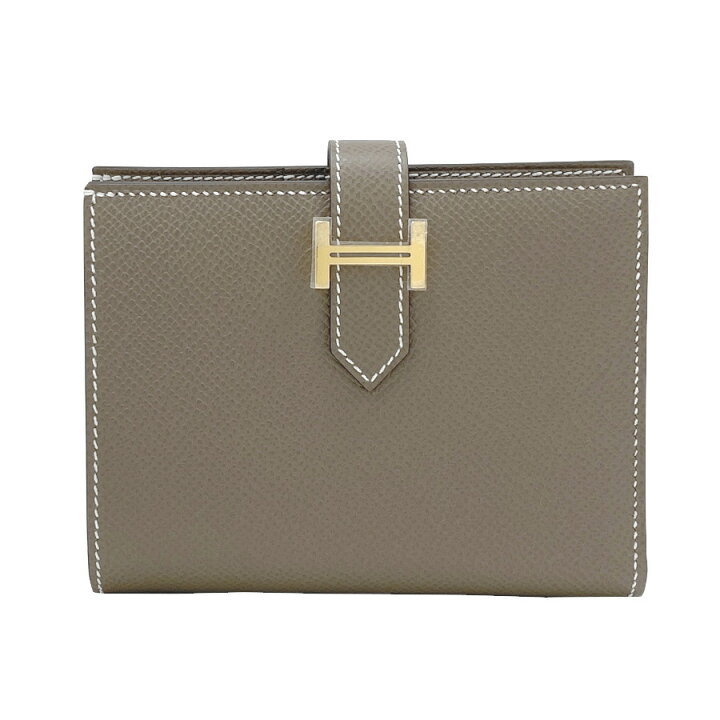 楽天市場】【新品】W刻印（2024年製造）エルメス HERMES 財布 二つ折り  