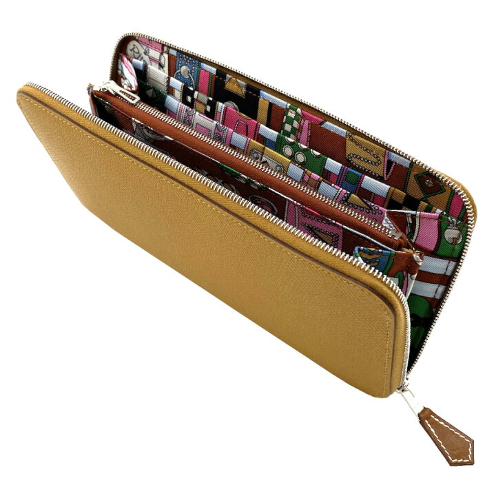 楽天市場】☆新品☆ エルメス HERMES 長財布 ラウンドファスナー  