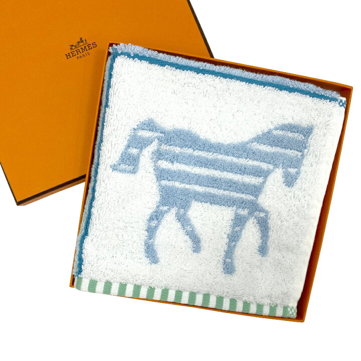 楽天市場】【新品】エルメス HERMES ハンドタオル カレタオル アダダ  