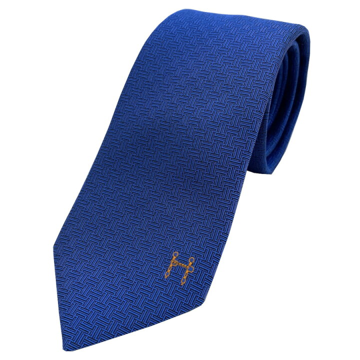 楽天市場】【新品】 エルメス HERMES ネクタイ シルクツイルタイ7cm  