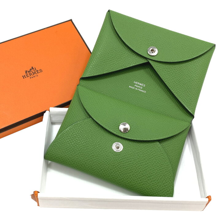 楽天市場】☆新品☆ エルメス HERMES カルヴィデュオ エプソン レザー 