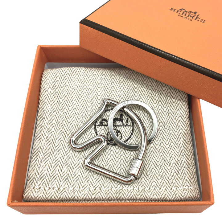 楽天市場】【新品】HERMES エルメス キーホルダー《シュヴァル  