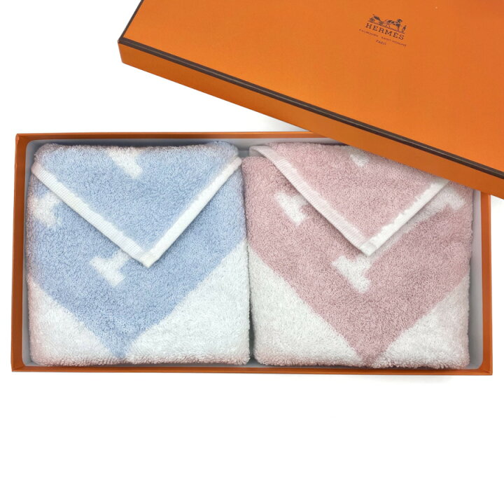 楽天市場】新品【ギフトセット】エルメス HERMES ハンドタオル  