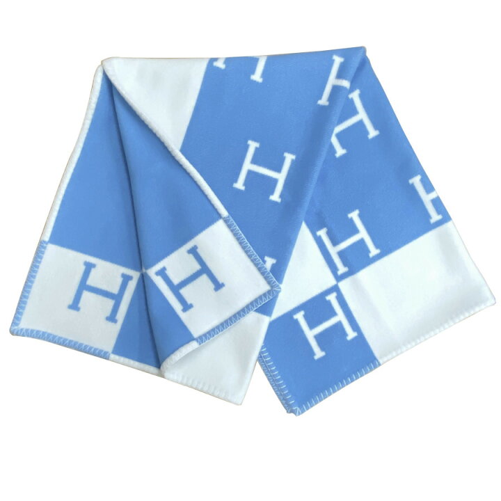 楽天市場】【新品】エルメス HERMES 大判 ブランケット おくるみ 