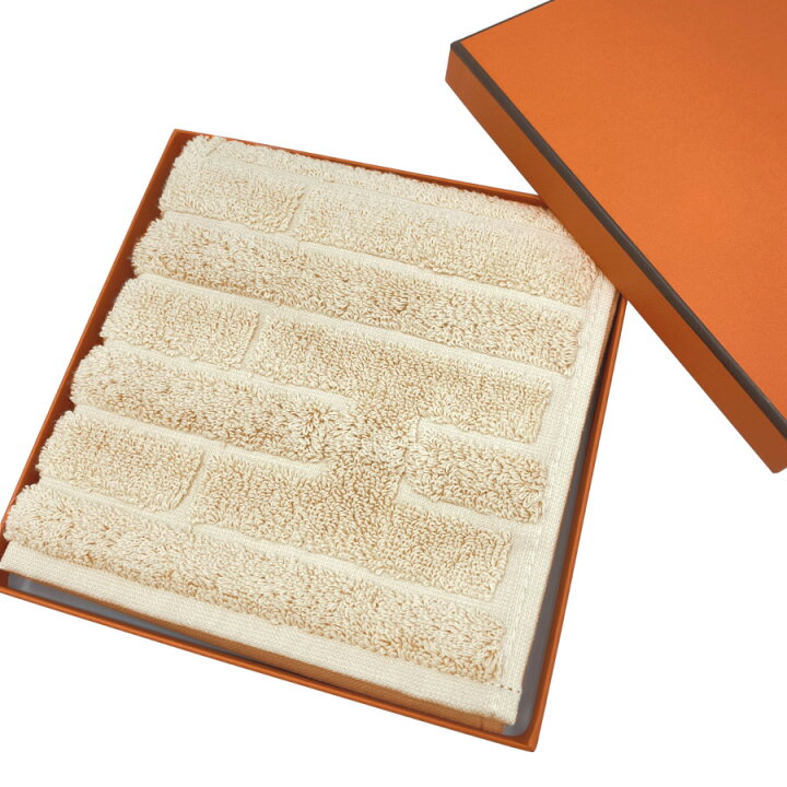 楽天市場】【新品】エルメス HERMES ハンドタオル カレタオル 
