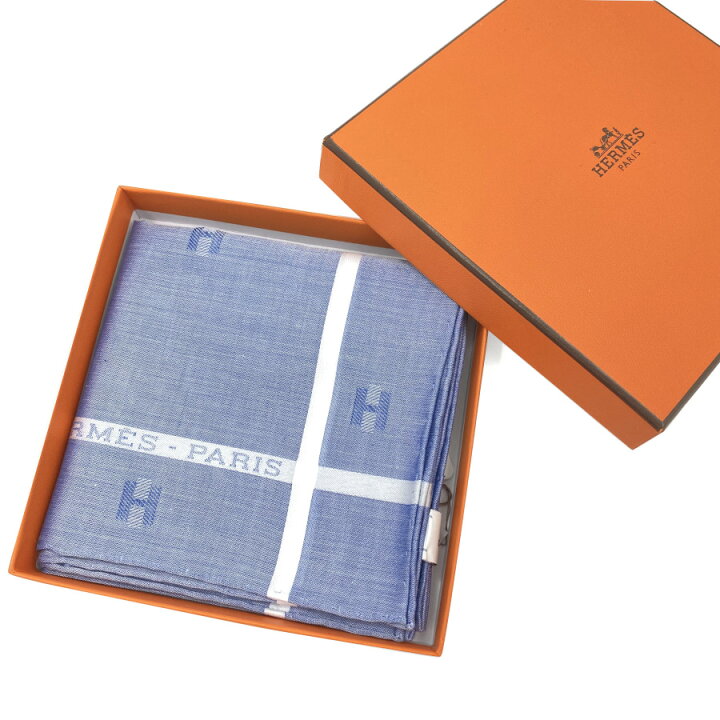 楽天市場】エルメス HERMES ハンカチーフ ジャカード Hパッサン  