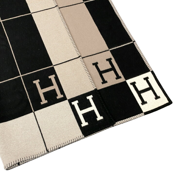 楽天市場】【新品】エルメス HERMES 大判 ブランケット おくるみ  