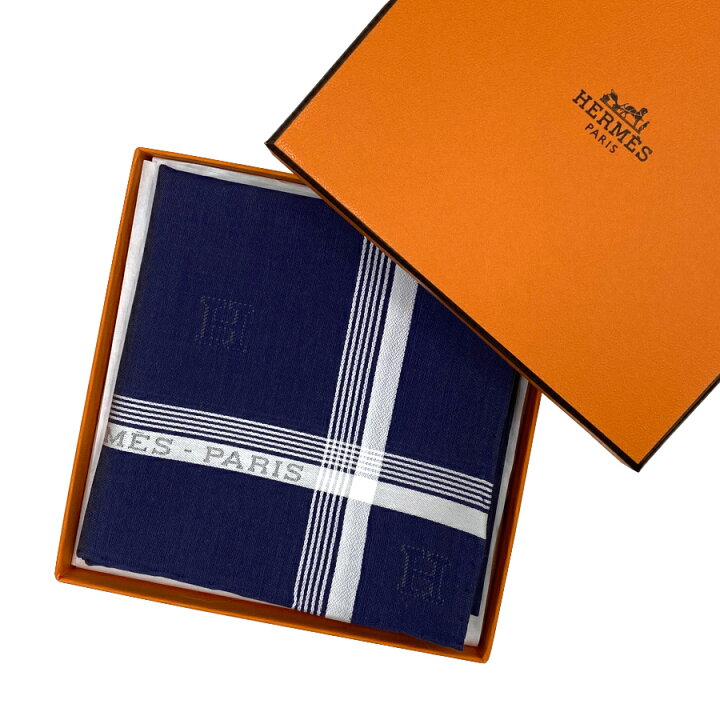 楽天市場】【新品】エルメス HERMES ハンカチーフ ハンカチ 《 H  