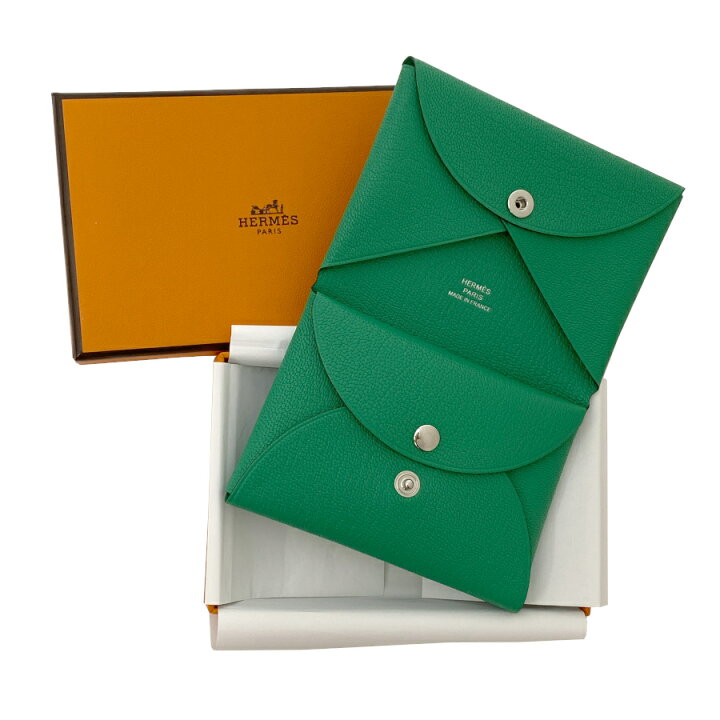 楽天市場】【新品】エルメス HERMES カルヴィ デュオ シェーブル  