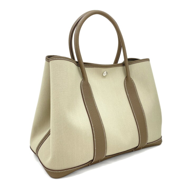 楽天市場】エルメス HERMES ガーデンパーティー PM 36 トワルアッシュ 